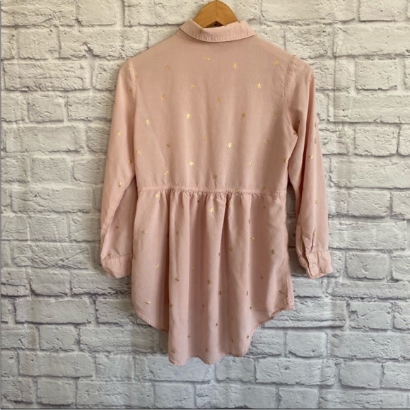 Luna Moon Rayon button up Blouse - Picture 2 of 9